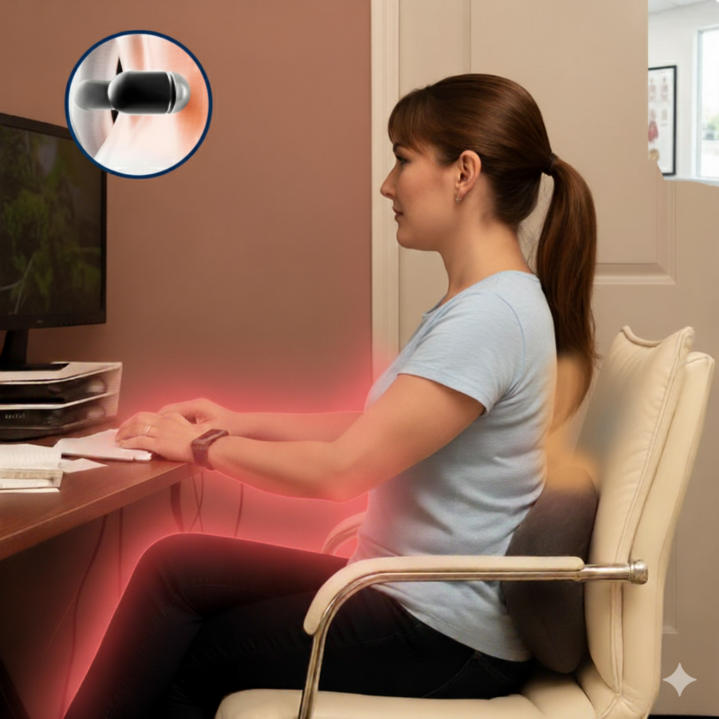 PRORELAX™ Potrójny Masażer Fuzyjny Łagodzący Ból Pleców