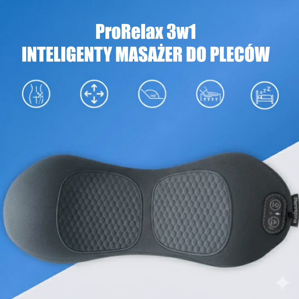 PRORELAX™ Potrójny Masażer Fuzyjny Łagodzący Ból Pleców